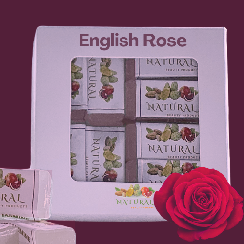 English Rose Soap Bar Gift Box